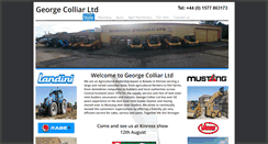 Desktop Screenshot of georgecolliar.com